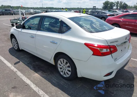 2017 Nissan Sentra Sv из США, поврежденный, VIN 3N1AB7AP4HY223648